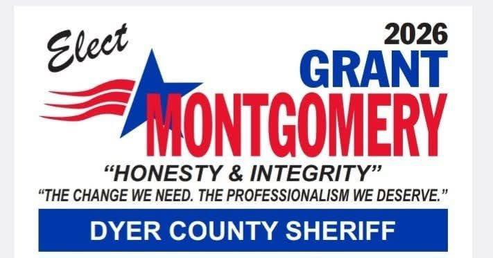 Elect Grant Montgomery campaign banner